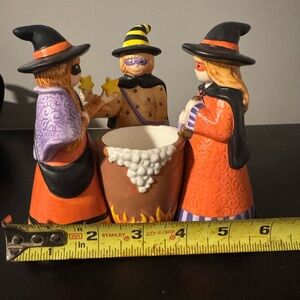 Yankee Candle Halloween Witch Trio Figurine candle holder